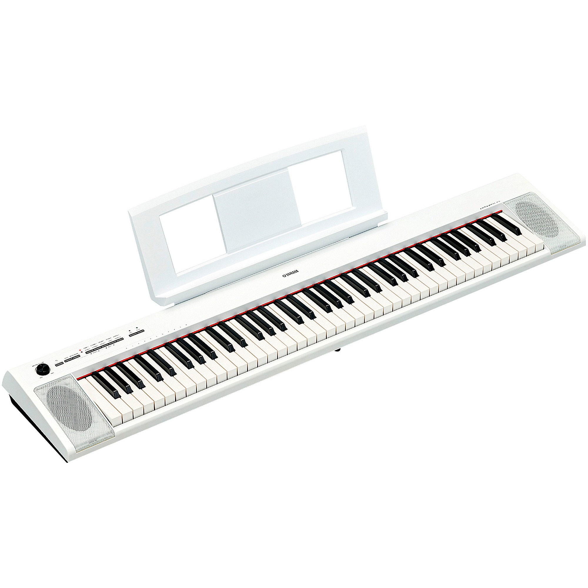 Yamaha Piaggero NP-32 76-Key Portable Keyboard With Power Adapter White