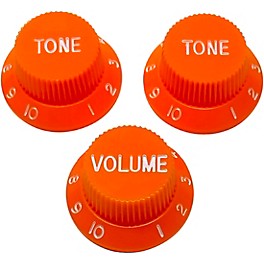 AxLabs Strat-Style Knob Kit with White Lettering (3) Pink AxLabs Strat-Style Knob Kit with White Lettering (3) Orange