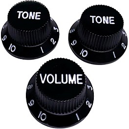 AxLabs Strat-Style Knob Kit with White Lettering (3) Pink AxLabs Strat-Style Knob Kit with White Lettering (3) Black