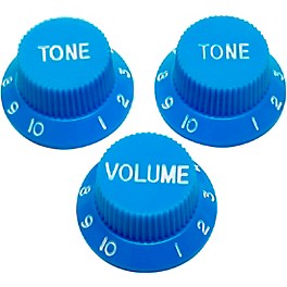 AxLabs Strat-Style Knob Kit with White Lettering (3) Pink AxLabs Strat-Style Knob Kit with White Lettering (3) Light Blue