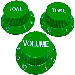 AxLabs Strat-Style Knob Kit with White Lettering (3) Pink AxLabs Strat-Style Knob Kit with White Lettering (3) Green