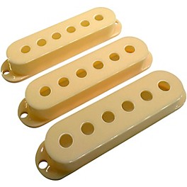 AxLabs Set Of Single Coil Pickup Covers In Vin... AxLabs Set Of Single Coil Pickup Covers In Vintage Spacing (52mm) Parchment