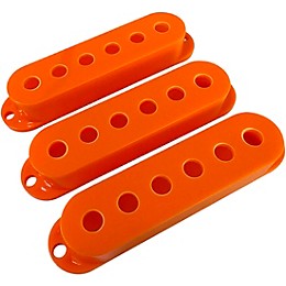 AxLabs Set Of Single Coil Pickup Covers In Vintage Spacing (52mm) Orange