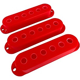 AxLabs Set Of Single Coil Pickup Covers In Vintage S... AxLabs Set Of Single Coil Pickup Covers In Vintage Spacing (52mm) Red