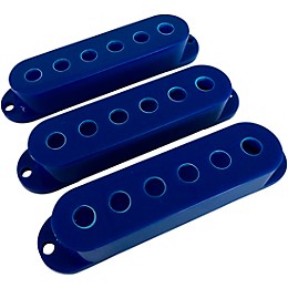 AxLabs Set Of Single Coil Pickup Covers In Vintage Spacing (52mm) Blue