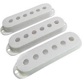 AxLabs Set Of Single Coil Pickup Covers In Mode... AxLabs Set Of Single Coil Pickup Covers In Modern Spacing (52/50/48) White