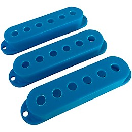 AxLabs Set Of Single Coil Pickup Covers In Modern Spacing (52/50/48) Light Blue