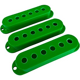 AxLabs Set Of Single Coil Pickup Covers In Mode... AxLabs Set Of Single Coil Pickup Covers In Modern Spacing (52/50/48) Green