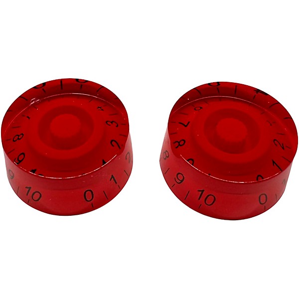 AxLabs Speed Knob (Black Lettering) - 2 Pack Red