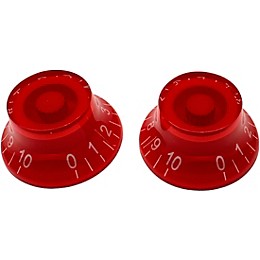 AxLabs Bell Knob (White Lettering) - 2 Pack Red