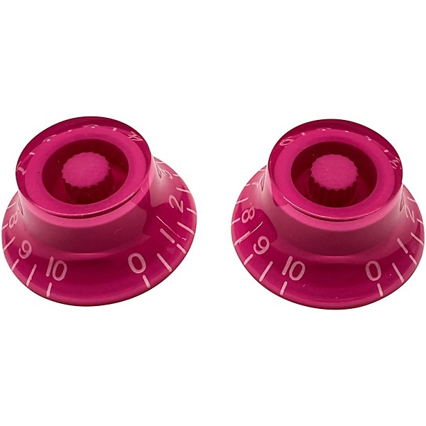 AxLabs Bell Knob (White Lettering) - 2 Pack Purple