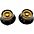 AxLabs Bell Knob (White Lettering) - 2 Pack Aged Gold AxLabs Bell Knob (White Lettering) - 2 Pack Black/Gold