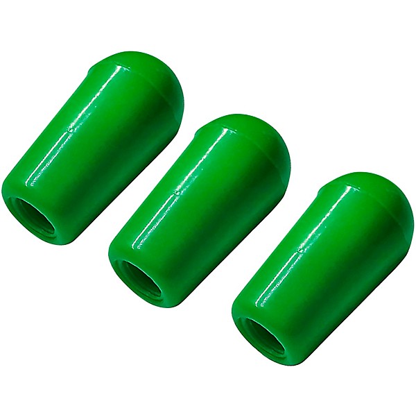 AxLabs 3-Way Toggle Switch Cap - 3-Pack (3.5 mm, 4 mm, 8/32" Threads) Green