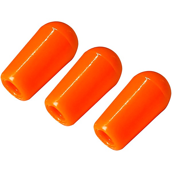 AxLabs 3-Way Toggle Switch Cap - 3-Pack (3.5 mm, 4 mm, 8/32" Threads) Orange