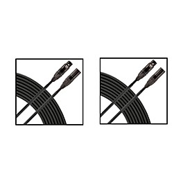 Livewire Elite Quad Microphone Cable 2-Pack 25 ft. Black