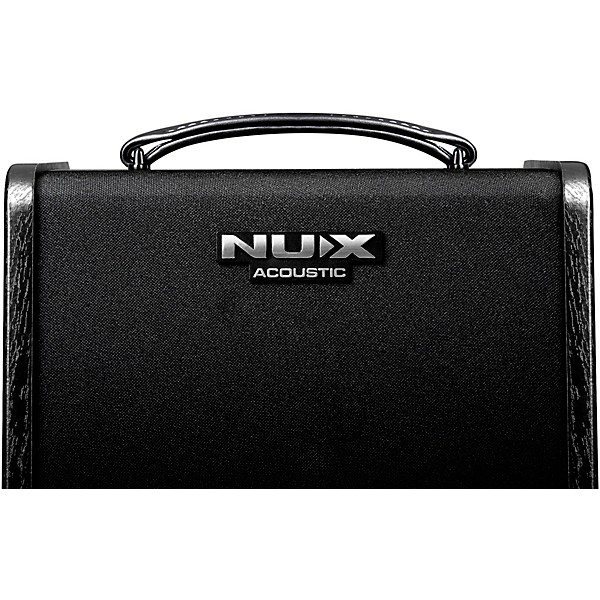 NUX Stageman II AC-60 60W Acoustic Guitar Amp With Drum Loop and Bluetooth Black
