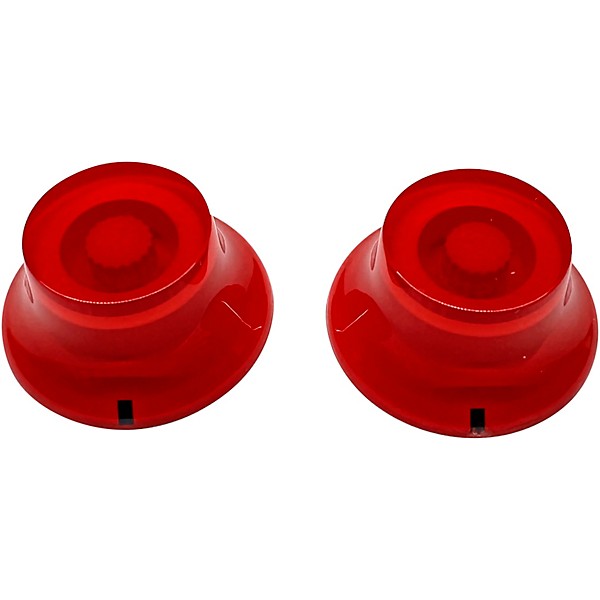 AxLabs Bell Knob with Black Position Mark - 2 Pack Red