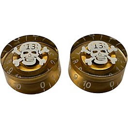 AxLabs Black Speed Knob With Skull Graphic - 2 Pack Black/Red AxLabs Black Speed Knob With Skull Graphic - 2 Pack Gold/White