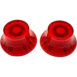 AxLabs Bell Knob (Black Lettering) - 2 Pack Red