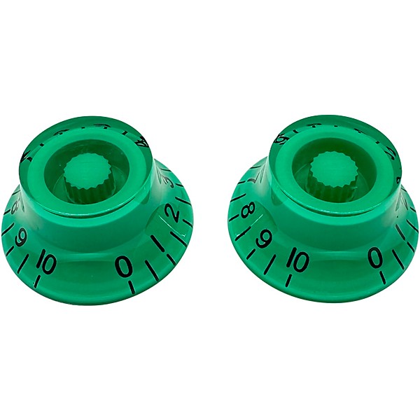 AxLabs Bell Knob (Black Lettering) - 2 Pack Seafoam Green