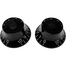 AxLabs Left Handed Bell Knob (White Lettering) - 2 Pack Clear AxLabs Left Handed Bell Knob (White Lettering) - 2 Pack Black