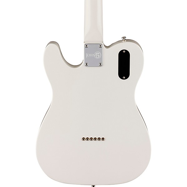 Fender John 5 Ghost Telecaster Electric Guitar Arctic White
