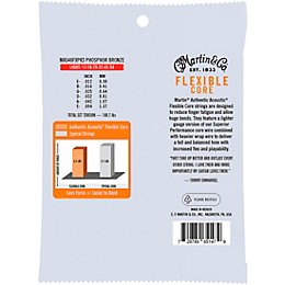 Martin Authentic Acoustic Flexible Core Guitar Strings 3-Pack Light (12-54)