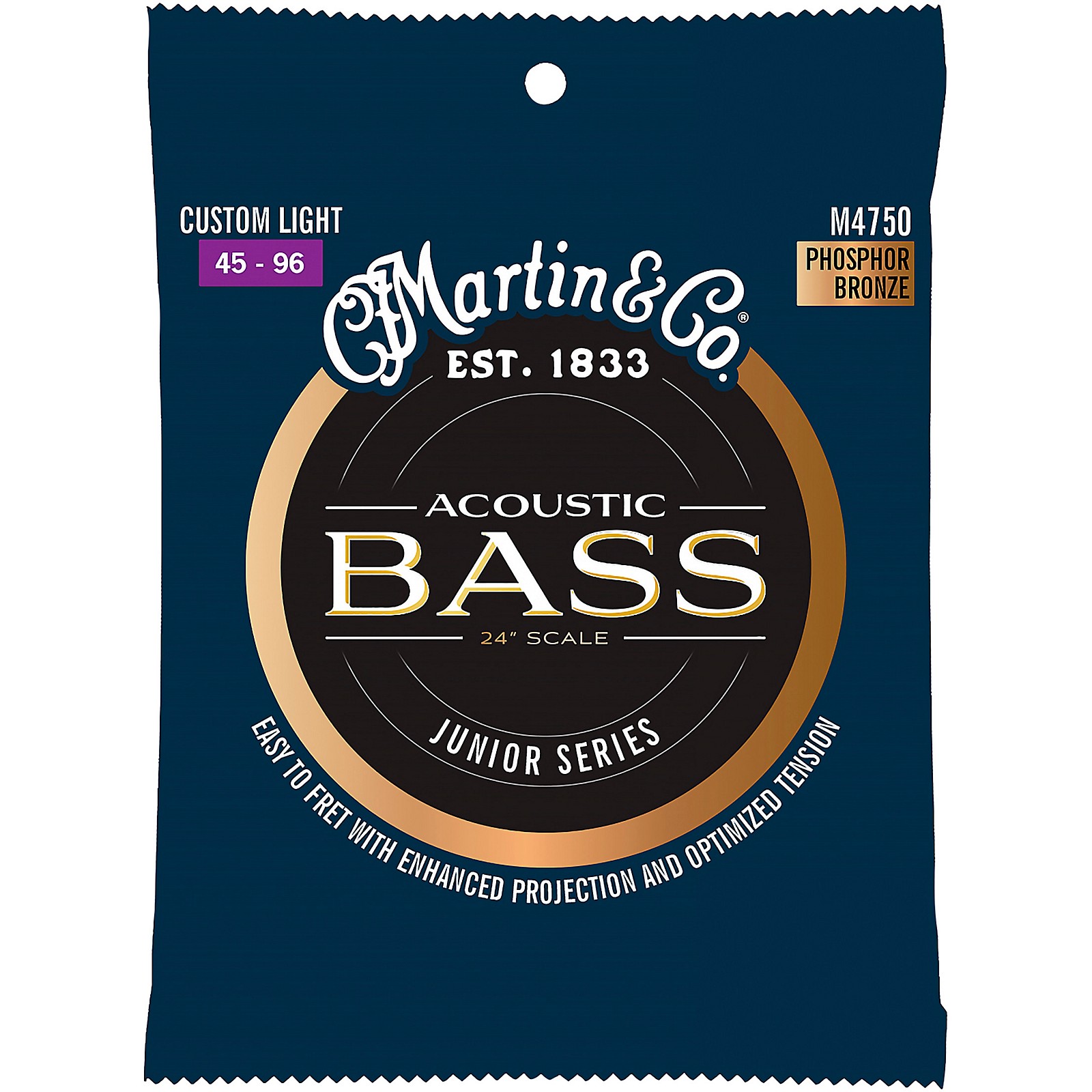 Martin Martin Short Scale Custom Light Acoustic Bass Strings 45 96