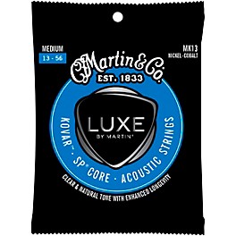 Martin Luxe by Martin Kovar Guitar Strings Extra Light (10-47) Martin Luxe by Martin Kovar Guitar Strings Medium (13-56)