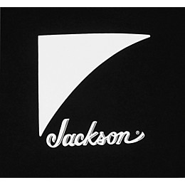 Jackson Shark Fin Logo T-Shirt X Large Black
