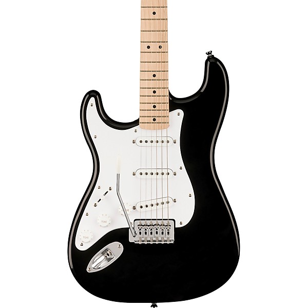 Squier Sonic Stratocaster Maple Fingerboard Left-Handed Electric Guitar Black