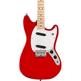 Squier Sonic Mustang Maple Fingerboard Electric Guitar T... Squier Sonic Mustang Maple Fingerboard Electric Guitar Torino Red