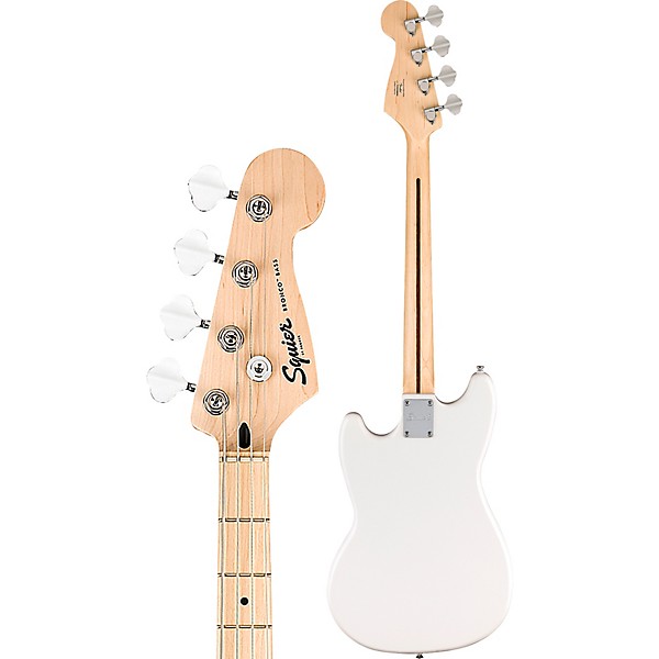 Squier Sonic Bronco Bass Arctic White