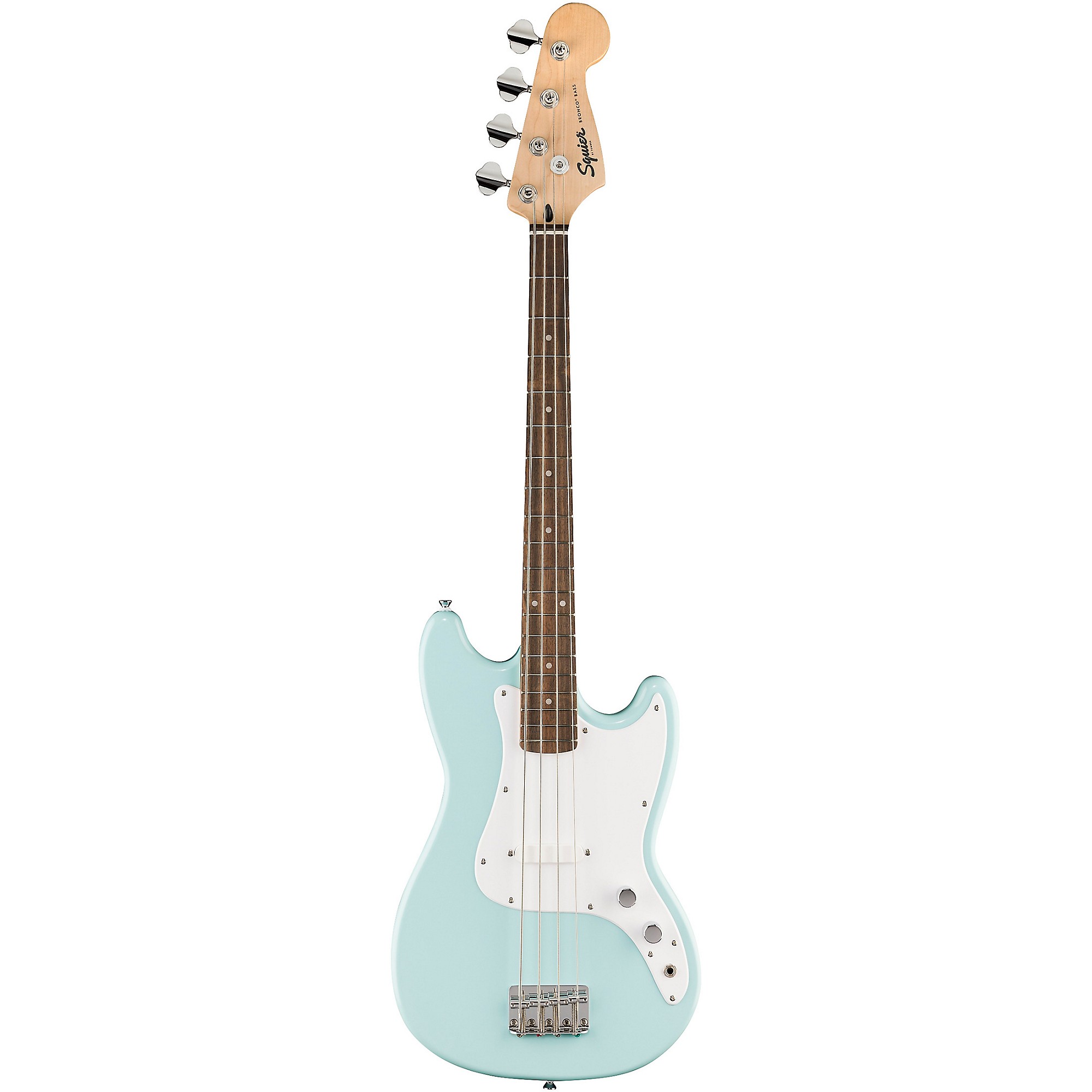 Squier Bronco Bass エレキベース ギグバッグ付き Squier Sonic Bronco Bass Guitar- Daphne Blue