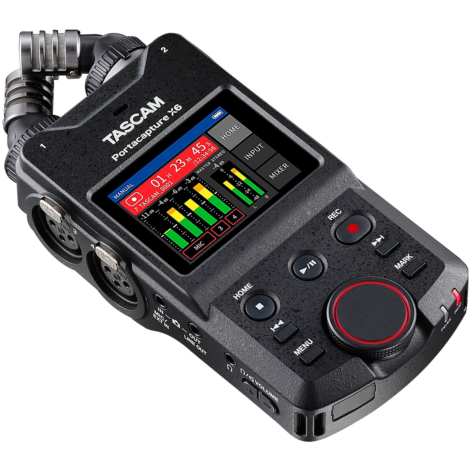 TASCAM Portacapture X6 美品 TASCAM Portacapture X6 High-Resolution Adaptive Multi-Recorder