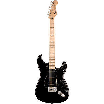 Squier Sonic Stratocaster Hss Maple Fingerboard Electric Guitar Black for sale