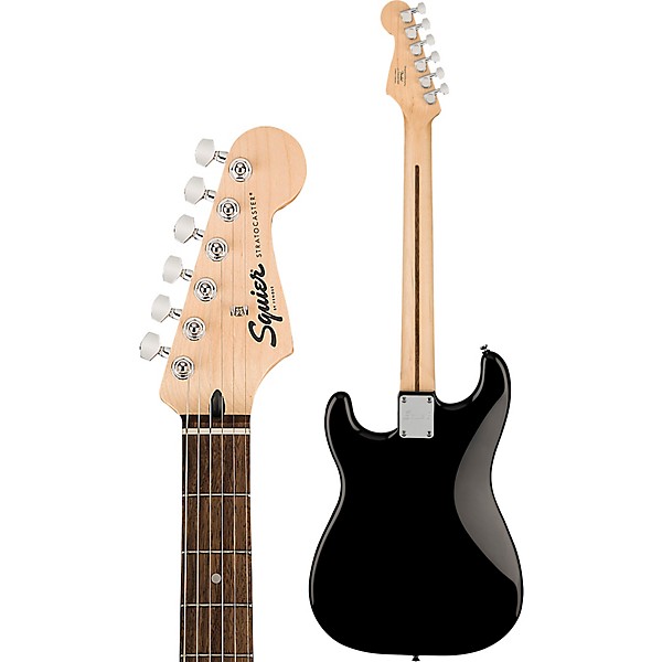 Squier Sonic Stratocaster HT H Laurel Fingerboard Electric Guitar Black