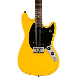 Squier Sonic Mustang Laurel Fingerboard Electric Guitar Graffiti Yellow