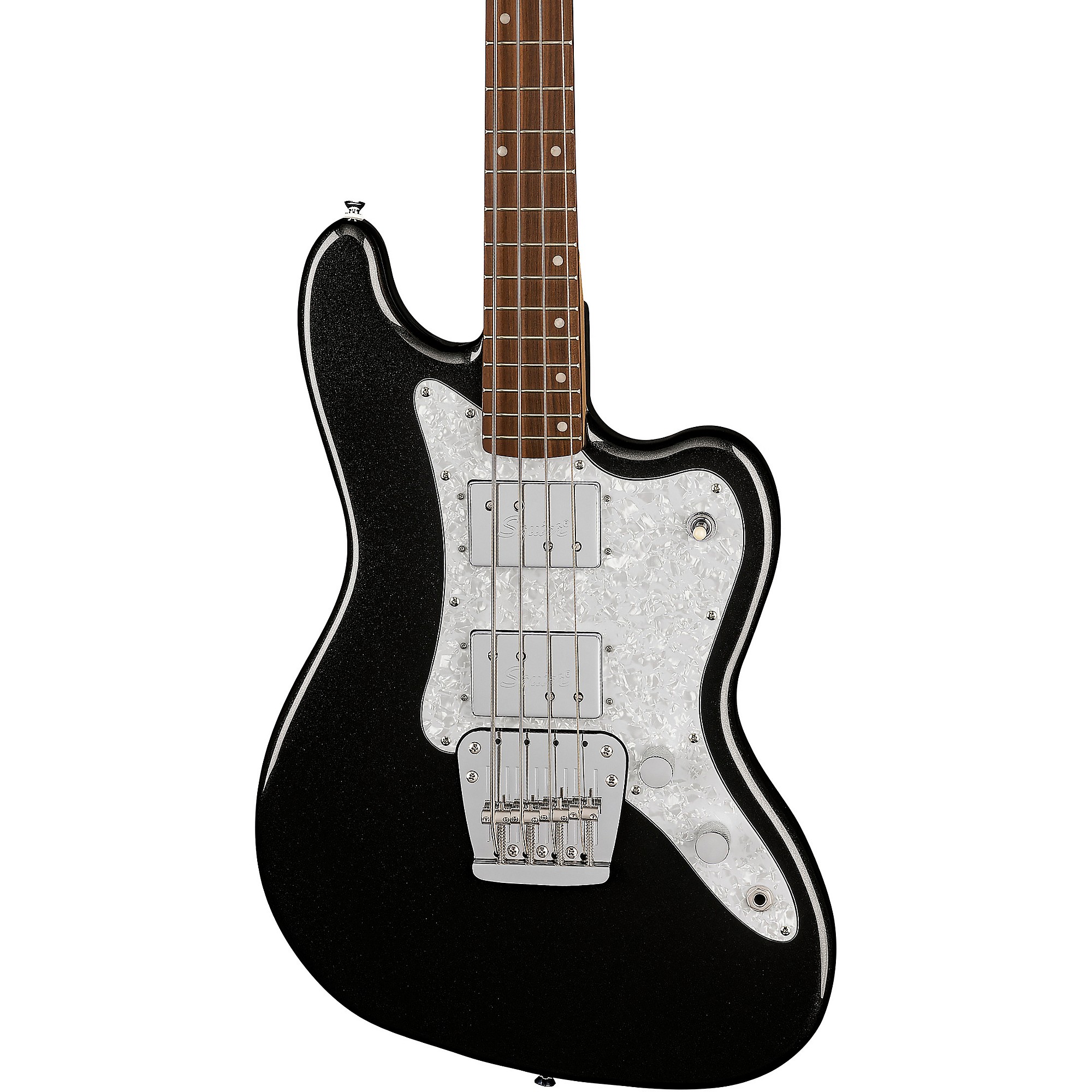 Squier Paranormal Rascal Bass HH Metallic Black-