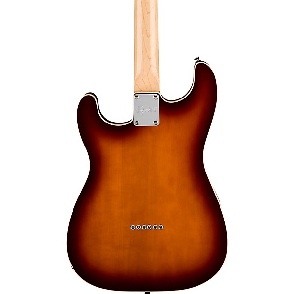 Squier Paranormal Custom Nashville Stratocaster Laurel Fingerboard Electric Guitar Chocolate 2-Color Sunburst