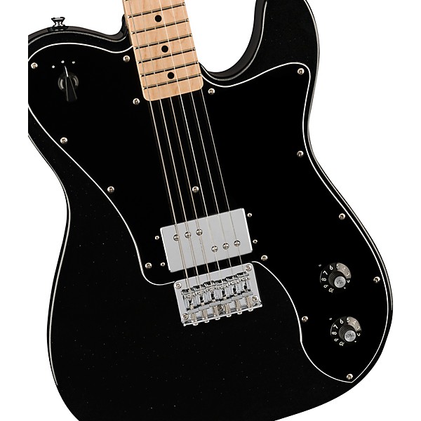 Squier Paranormal Esquire Deluxe Poplar Electric Guitar Metallic Black