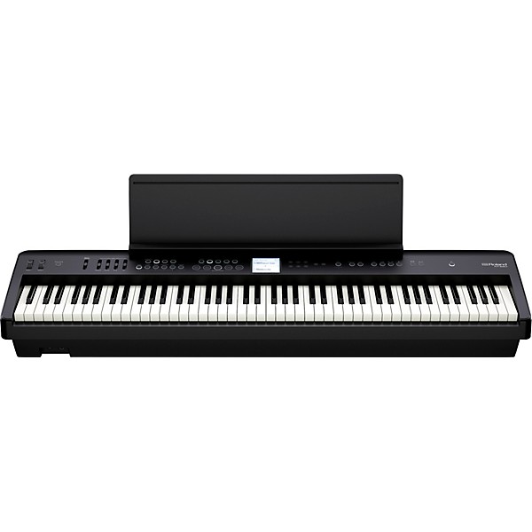 Roland FP-E50 Digital Piano With Matching Stand and Sustain Pedal Black