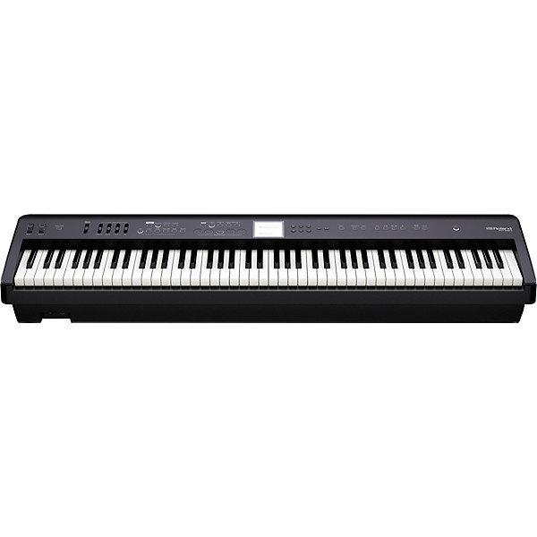 Roland FP-E50 Digital Piano With Double-Brace X-Stand and Sustain Pedal Black