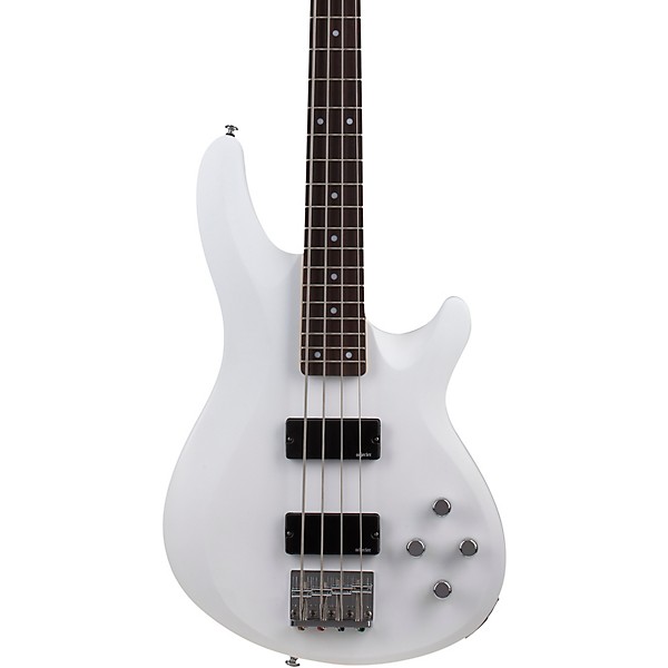 Schecter Guitar Research C-4 Deluxe Electric Bass Satin White