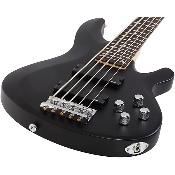 Schecter Guitar Research C-5 Deluxe Electric Bass Satin Black