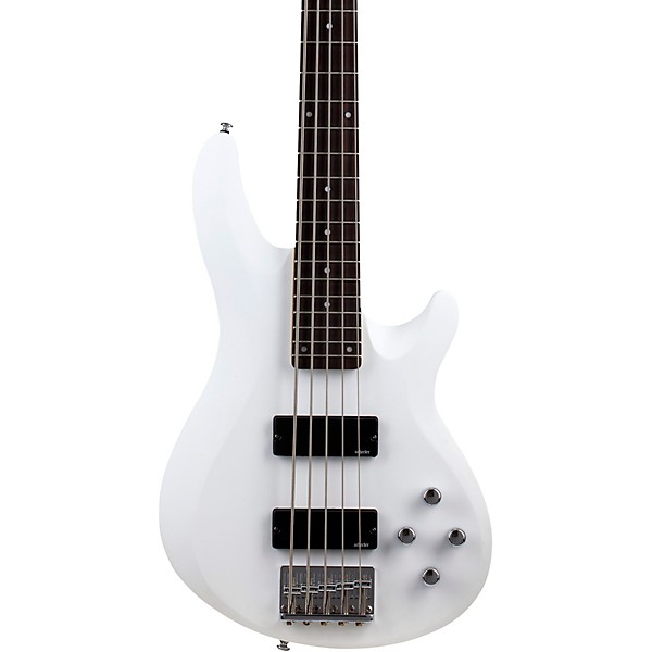Schecter Guitar Research C-5 Deluxe Electric Bass Satin White