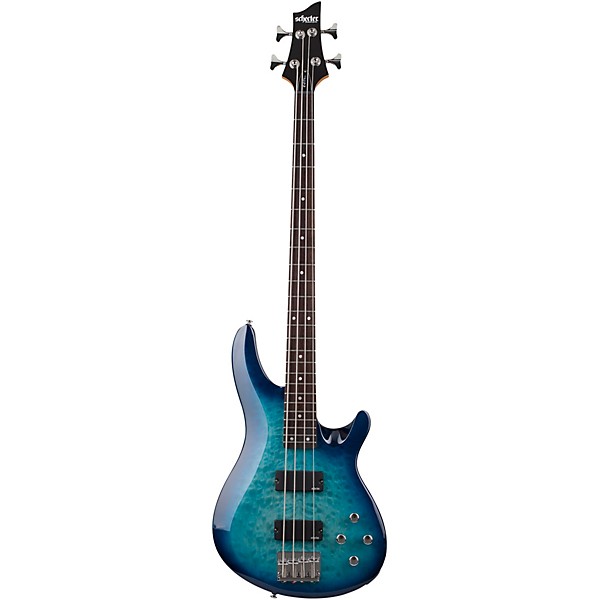 Schecter Guitar Research C-4 Plus Electric Bass Ocean Blue Burst