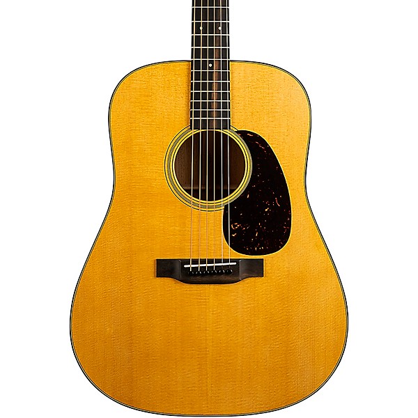 Platinum Martin D-18 Satin Acoustic Guitar Natural | Guitar Center