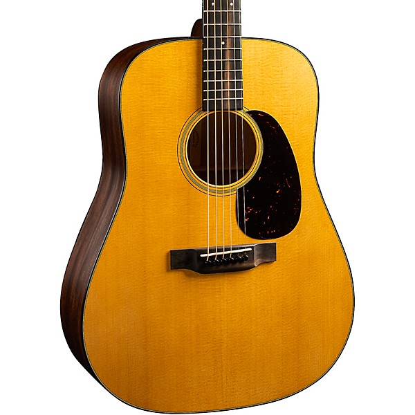 Martin D-18 Satin Acoustic Guitar Natural