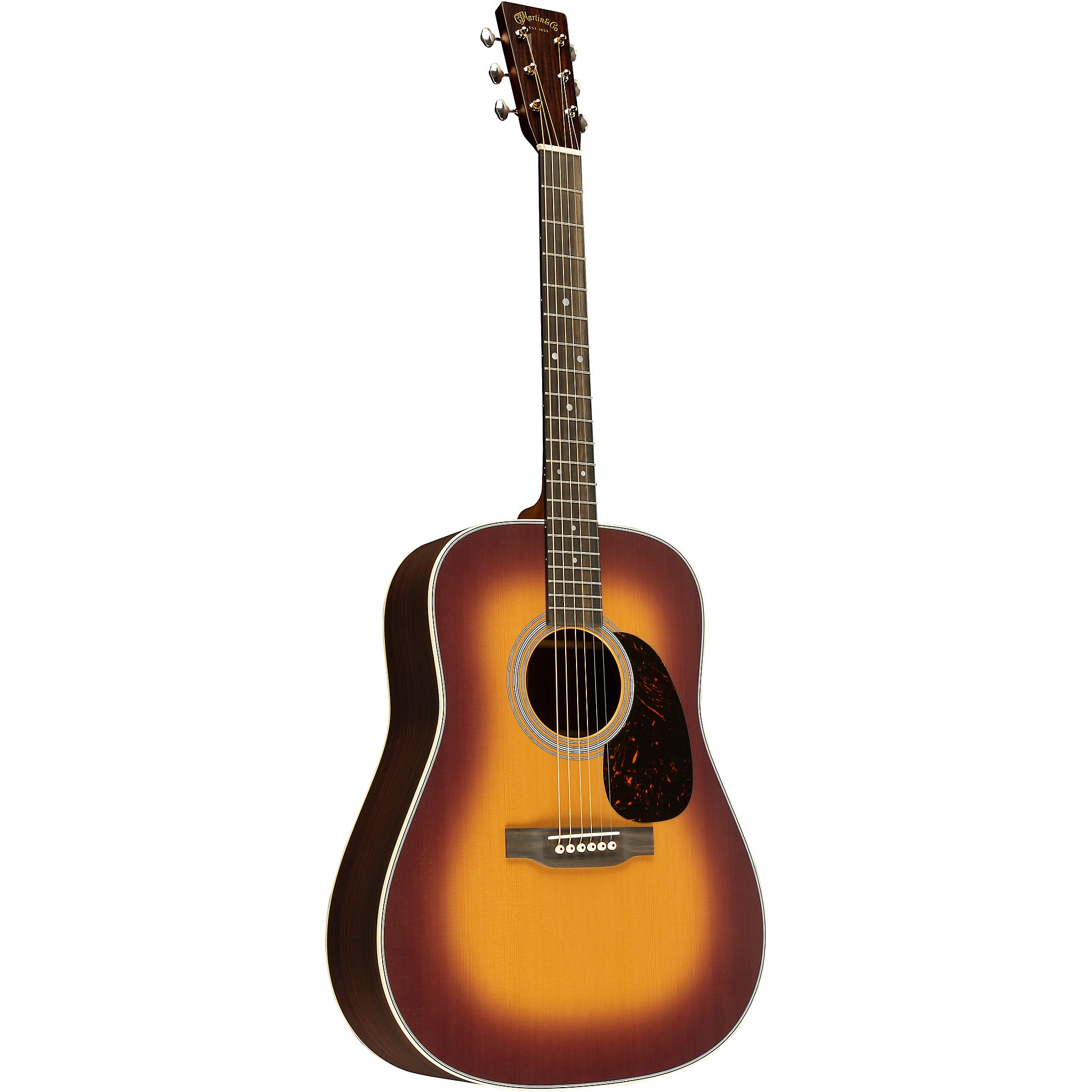 Open Box Martin 2024 D-28 Satin Acoustic Guitar - Amber Burst